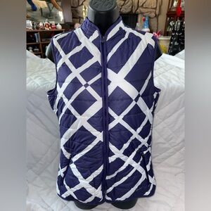 Nike Golf Tour Performance Geometric Print High Neck Vest